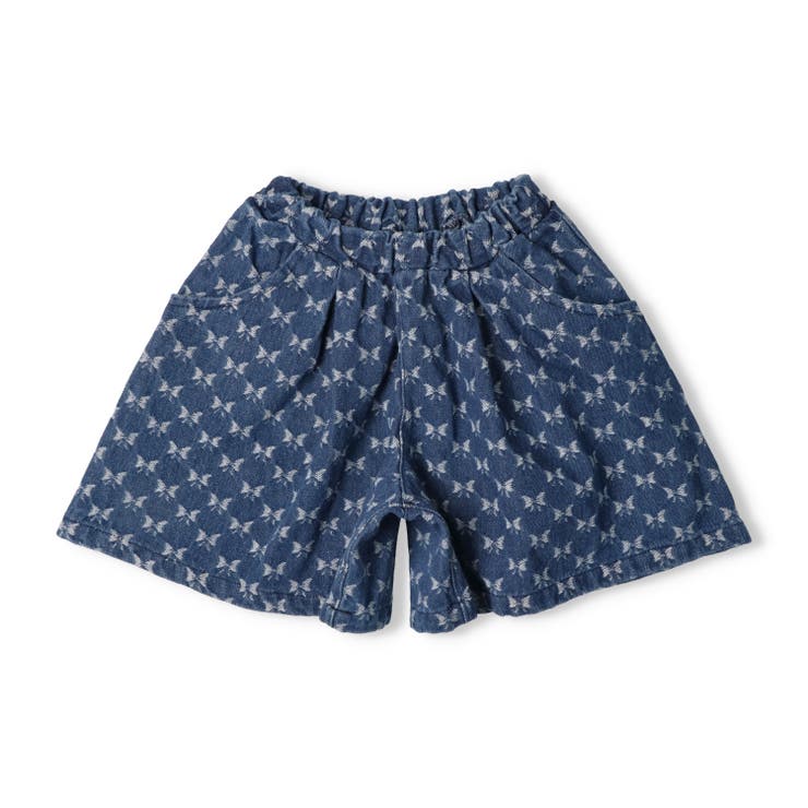 リボン柄デニムキュロットパンツ | こどもの森e-shop | 詳細画像2 
