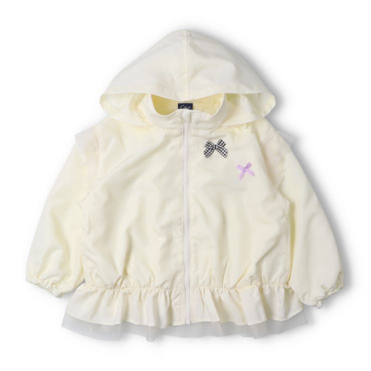 フード収納リボン付きタフタジャケット | こどもの森e-shop | 詳細画像3 