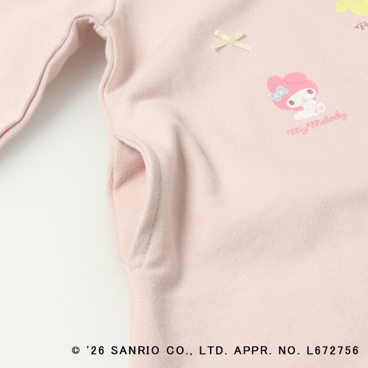 サンリオキャラクター裏毛長袖ワンピース | こどもの森e-shop | 詳細画像5 