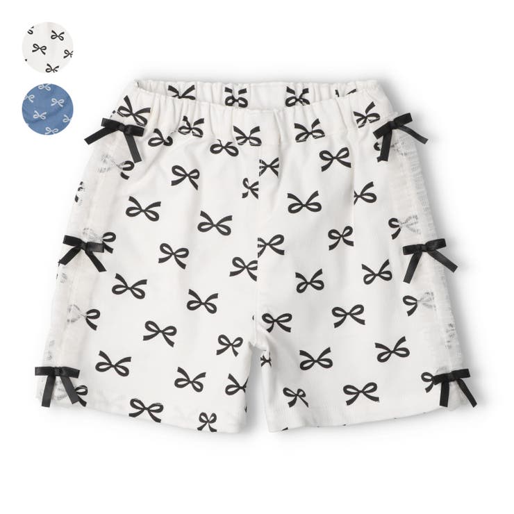 リボン柄ショートパンツ | こどもの森e-shop | 詳細画像1 