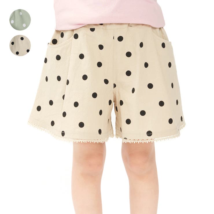 【WEB限定】ドット柄ショートパンツ | こどもの森e-shop | 詳細画像1 