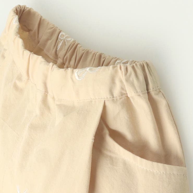 【WEB限定】リボン柄キュロットパンツ | こどもの森e-shop | 詳細画像3 