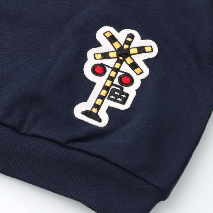 ＪＲ新幹線電車サガラ刺繍裏毛トレーナー | こどもの森e-shop | 詳細画像6 