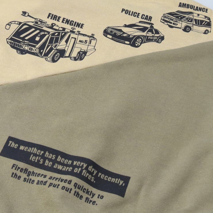 働く車裏毛トレーナー | こどもの森e-shop | 詳細画像7 
