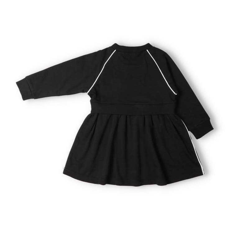 ロゴプリント切替裏毛ワンピース | こどもの森e-shop | 詳細画像2 