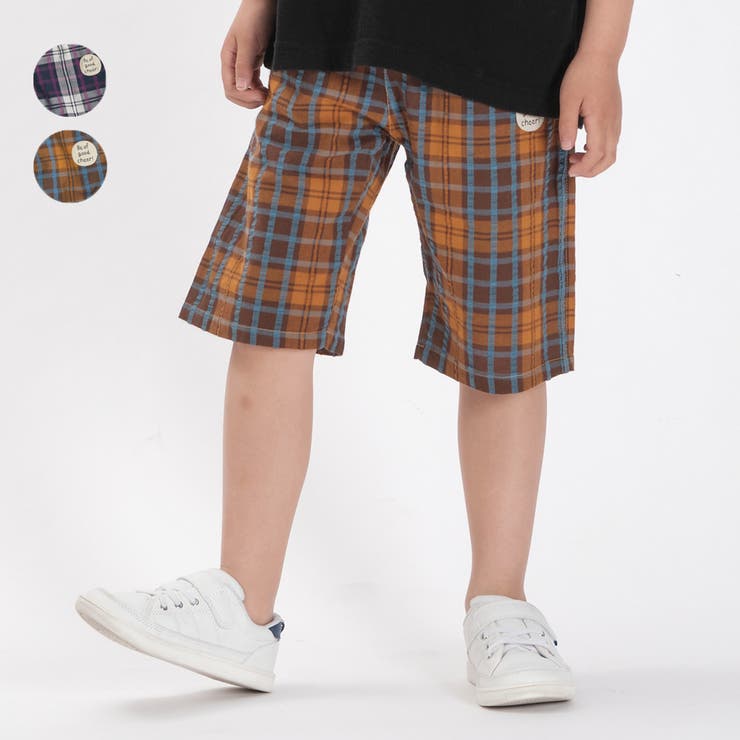 Lb Club サッカーチェック５分丈ハーフパンツ 品番 Mtik こどもの森e Shop コドモノモリイーショップ のキッズファッション通販 Shoplist ショップリスト
