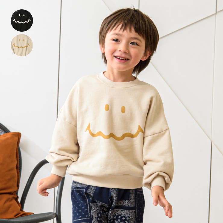 Lb Club スマイル裏毛トレーナー 品番 Mtik こどもの森e Shop コドモノモリイーショップ のキッズファッション 通販 Shoplist ショップリスト