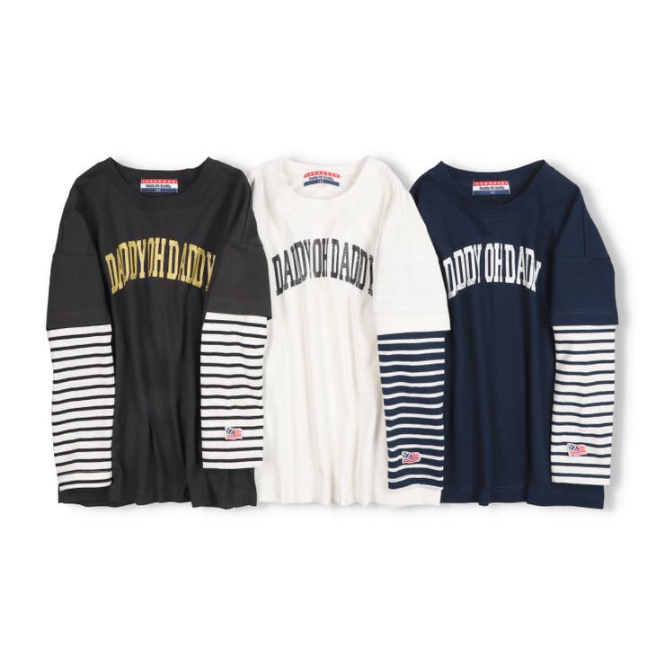 【WEB限定】ロゴプリント重ね着風長袖Ｔシャツ | こどもの森e-shop | 詳細画像7 