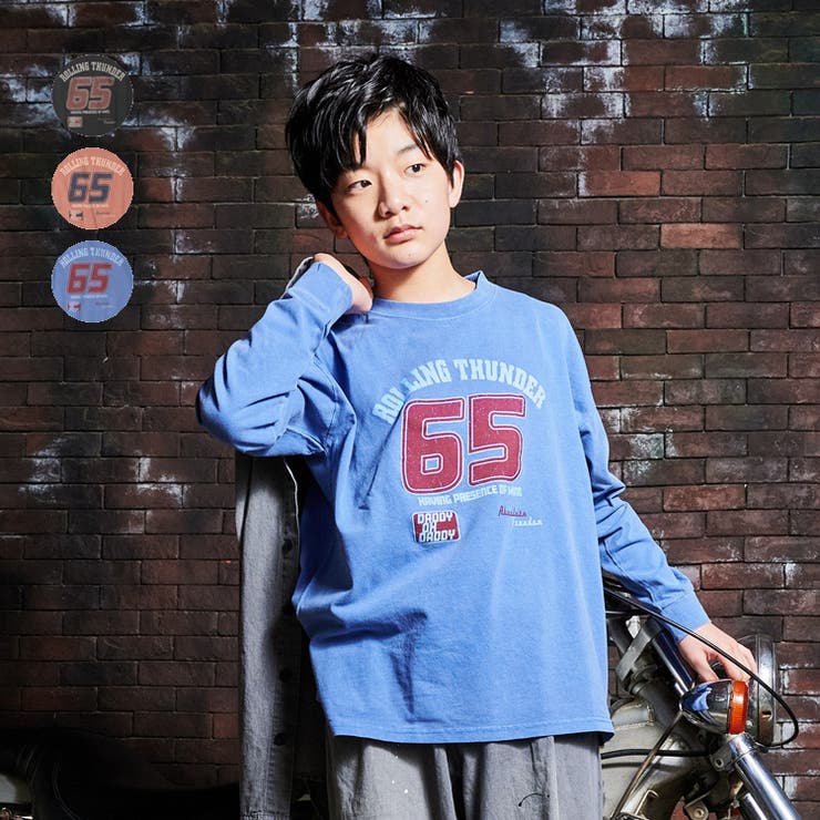 【WEB限定】ナンバーロゴプリント長袖Ｔシャツ | こどもの森e-shop | 詳細画像1 