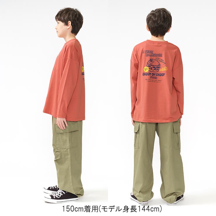 ハンバーガーバックプリント長袖Ｔシャツ | こどもの森e-shop | 詳細画像12 