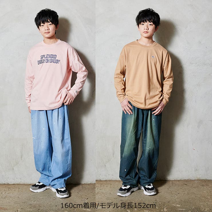 【WEB限定】ペンキ加工ライトオンスデニムパンツ | こどもの森e-shop | 詳細画像12 