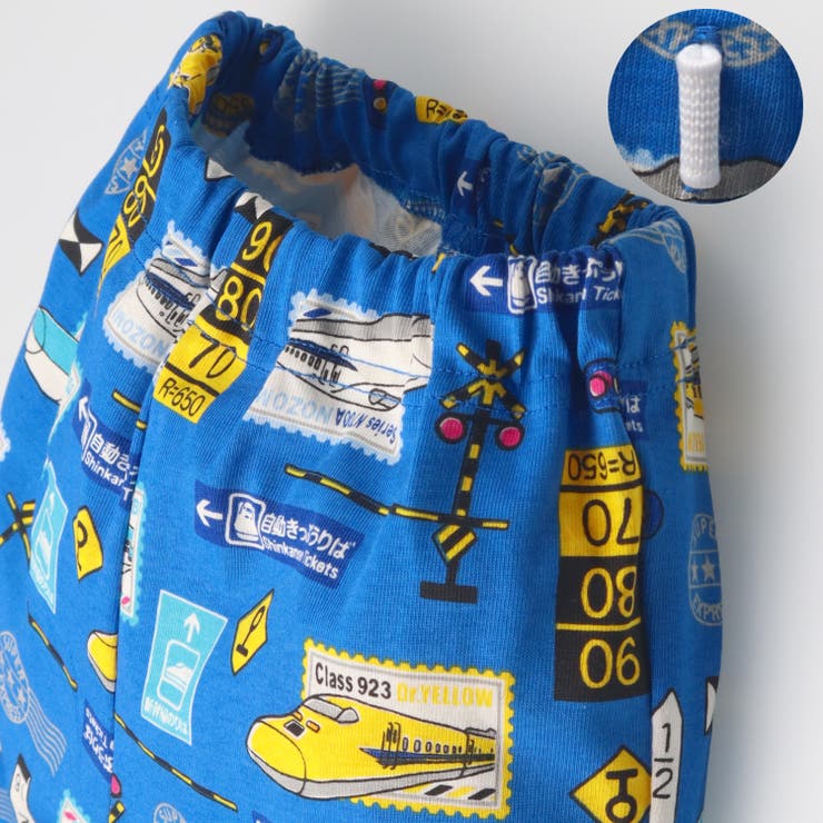 JR新幹線電車総柄長袖パジャマ | こどもの森e-shop | 詳細画像7 