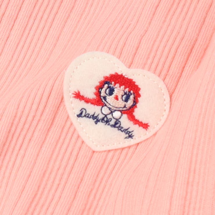 日本製ダディコワッペン付テレコ長袖Ｔシャツ | こどもの森e-shop | 詳細画像4 