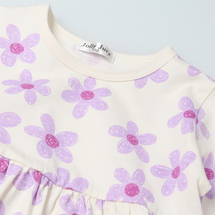 お花柄半袖・長袖パジャマセット | こどもの森e-shop | 詳細画像4 