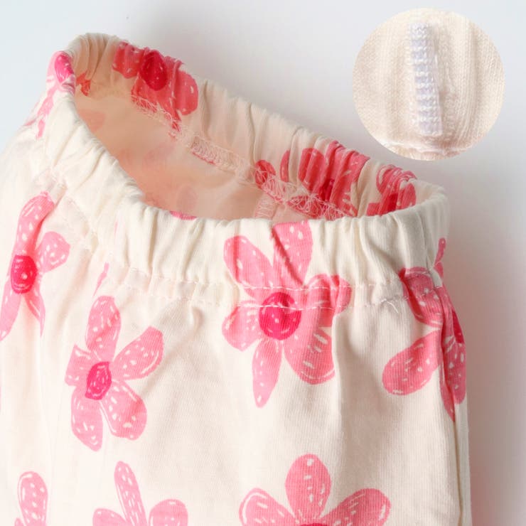 【WEB限定】お花柄長袖パジャマ | こどもの森e-shop | 詳細画像7 