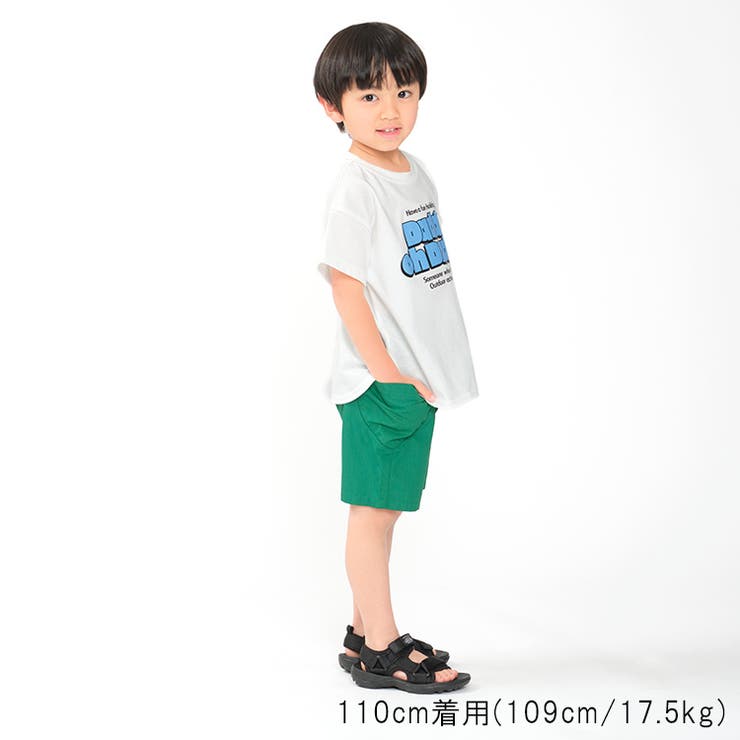 【子供服】DaddyOhDaddy(ダディオダディ)日本製ロゴプリント半袖Tシャツ90cm～130cmV32822