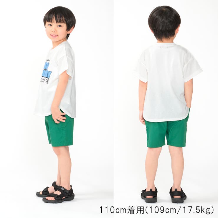 【子供服】DaddyOhDaddy(ダディオダディ)日本製ロゴプリント半袖Tシャツ90cm～130cmV32822