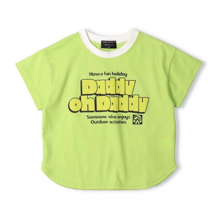 【子供服】DaddyOhDaddy(ダディオダディ)日本製ロゴプリント半袖Tシャツ90cm～130cmV32822