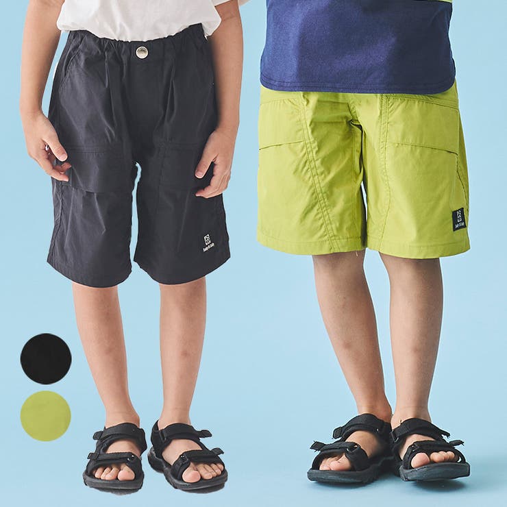 無地ウェザー5分丈ハーフパンツ 90cm～130cm V33104 | こどもの森e-shop | 詳細画像1 