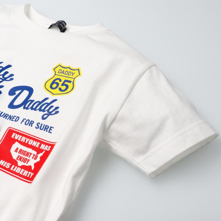 子供服DaddyOhDaddy(ダディオダディ)日本製ロゴプリント半袖Tシャツ140cm～160cmV3480