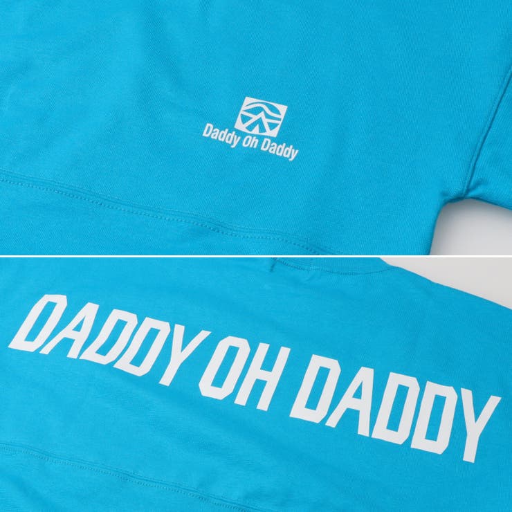 子供服DaddyOhDaddy(ダディオダディ)日本製ロゴバックプリント半袖Ｔシャツ140cm～160cmV3481
