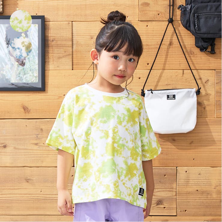 グラデーションタイダイプリント半袖Ｔシャツ | こどもの森e-shop | 詳細画像1 