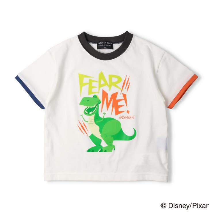 子供服DaddyOhDaddy(ダディオダディ)トイ・ストーリー/レックス/半袖Ｔシャツ90cm～140cmV3485