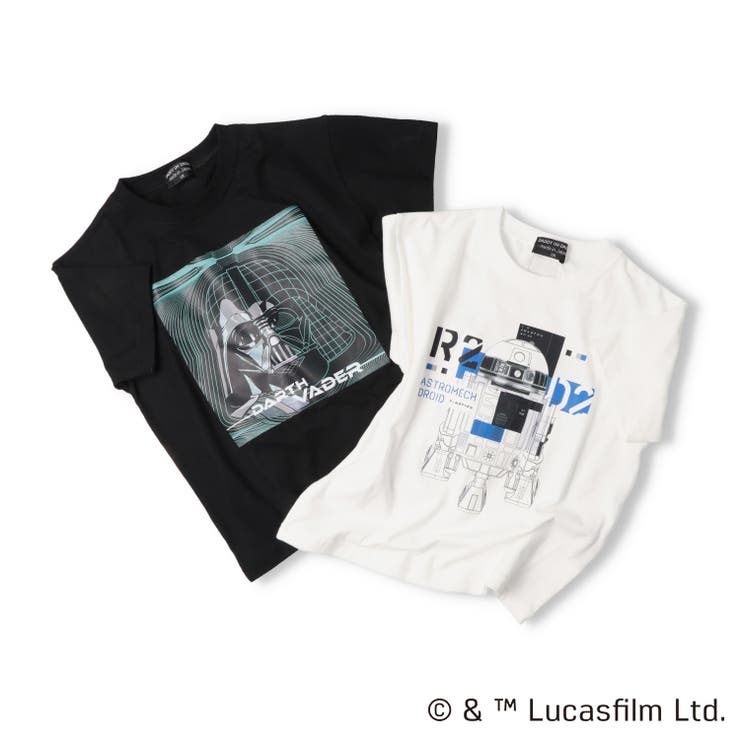 子供服DaddyOhDaddy(ダディオダディ)スターウォーズ/日本製プリント半袖Ｔシャツ120cm～160cmV3486