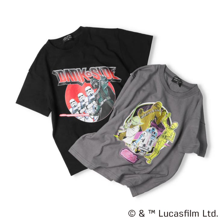 子供服DaddyOhDaddy(ダディオダディ)スターウォーズ/日本製プリント半袖Ｔシャツ120cm～160cmV3486