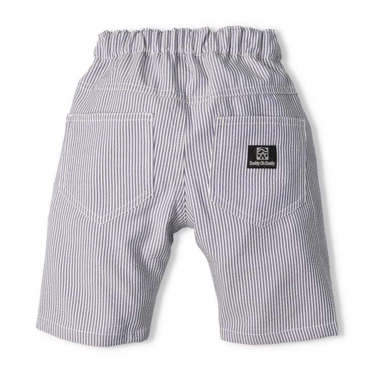 子供服DaddyOhDaddy(ダディオダディ)サッカーストライプ５分丈ハーフパンツ90cm～130cmV3511