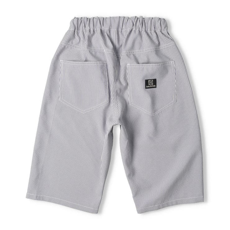 子供服DaddyOhDaddy(ダディオダディ)サッカーストライプ５分丈ハーフパンツ140cm～160cmV3511