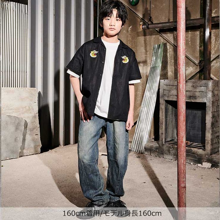 【WEB限定】トラ刺繍スカシャツ | こどもの森e-shop | 詳細画像10 