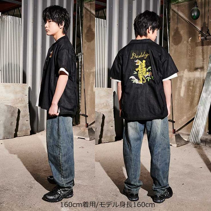 【WEB限定】トラ刺繍スカシャツ | こどもの森e-shop | 詳細画像11 