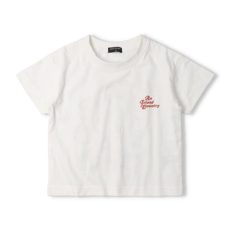 ホワイト | 発泡バックプリントＴシャツ | こどもの森e-shop