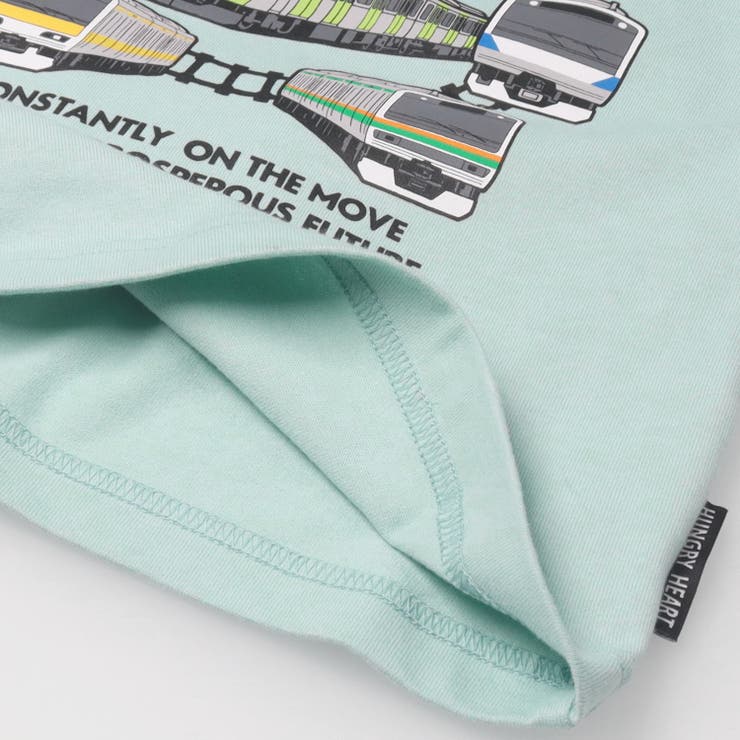 JR在来線電車プリント半袖Tシャツ | こどもの森e-shop | 詳細画像5 