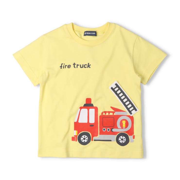 【WEB限定】消防車仕掛け半袖Ｔシャツ | こどもの森e-shop | 詳細画像3 
