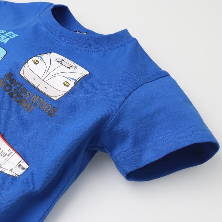 新幹線電車プリント仕掛け半袖Ｔシャツ | こどもの森e-shop | 詳細画像4 