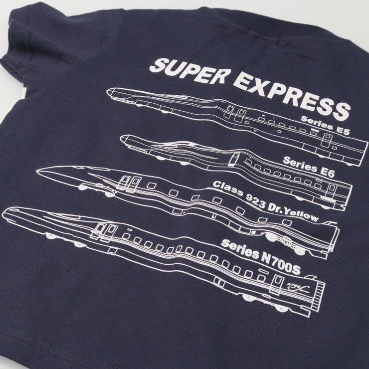 新幹線電車プリント切符付半袖Ｔシャツ | こどもの森e-shop | 詳細画像6 