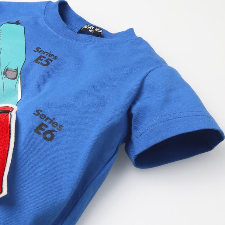 新幹線電車こまちはやぶさ連結半袖Ｔシャツ | こどもの森e-shop | 詳細画像4 