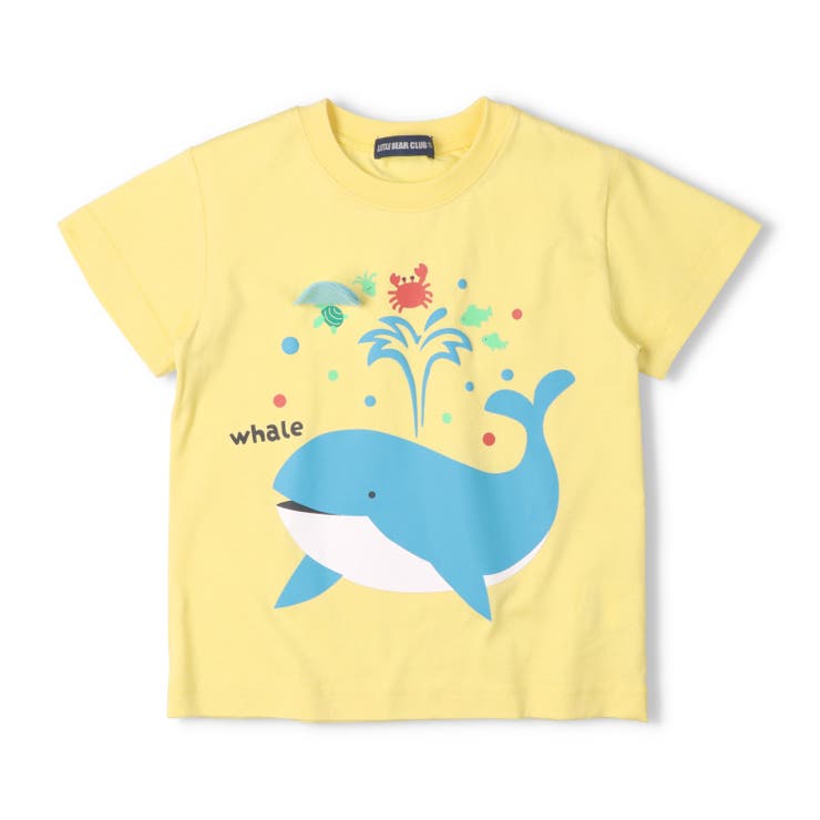 【WEB限定】くじらプリント半袖Ｔシャツ | こどもの森e-shop | 詳細画像3 