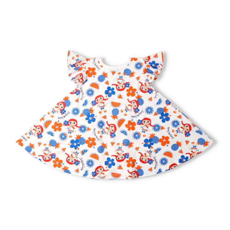 日本製ダディコ総柄半袖ワンピース | こどもの森e-shop | 詳細画像4 