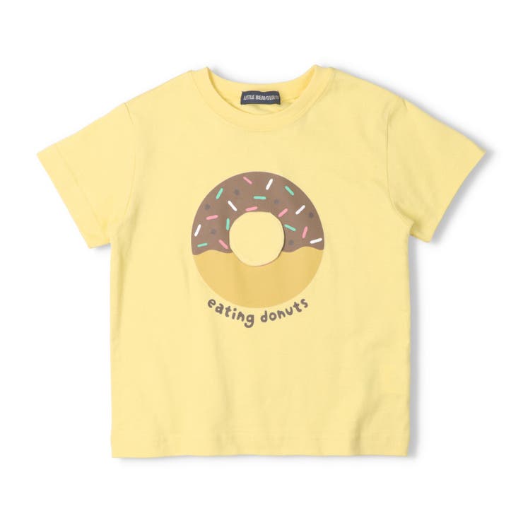 イエロー | 【WEB限定】ドーナツ仕掛け半袖Tシャツ | こどもの森e-shop