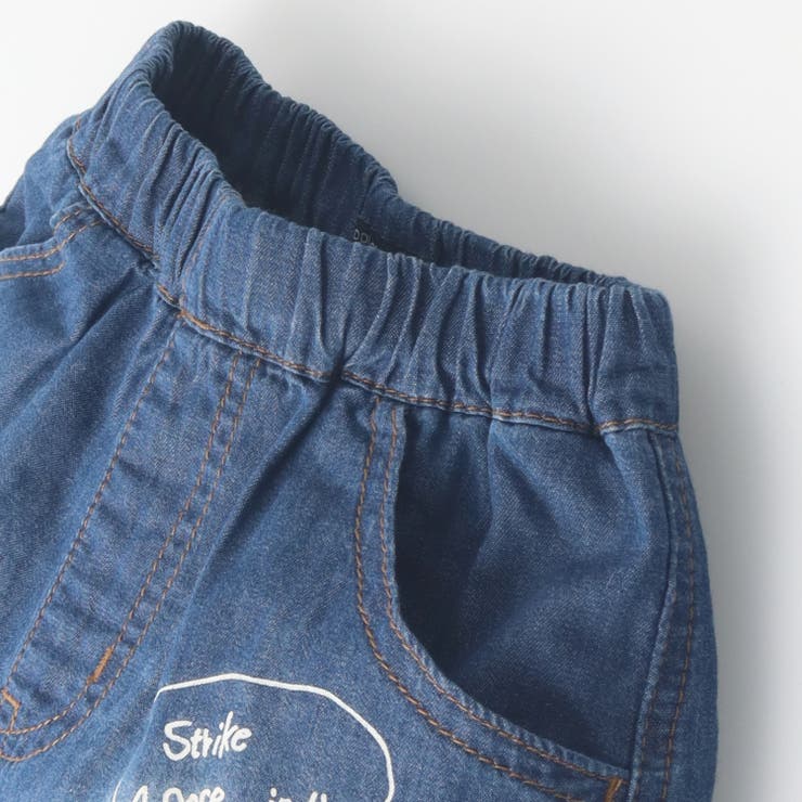 ダディコワッペン付デニムショートパンツ | こどもの森e-shop | 詳細画像3 