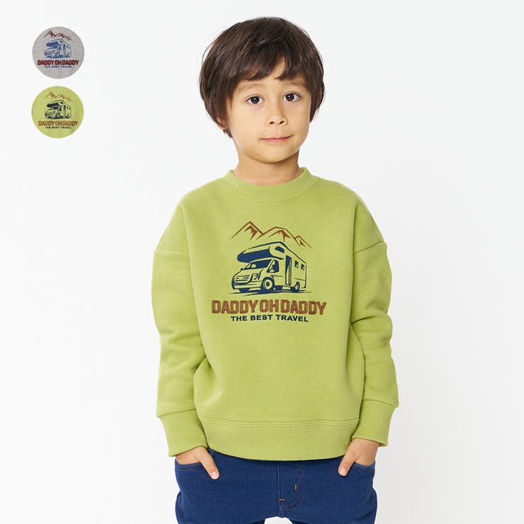 日本製車サガラ刺繍裏起毛トレーナー | こどもの森e-shop | 詳細画像1 