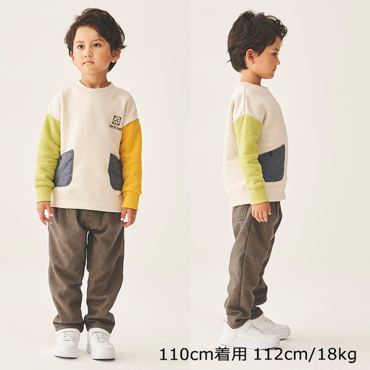 【子供服】DaddyOhDaddy(ダディオダディ)チェック柄長パンツ90cm～140cmV51048