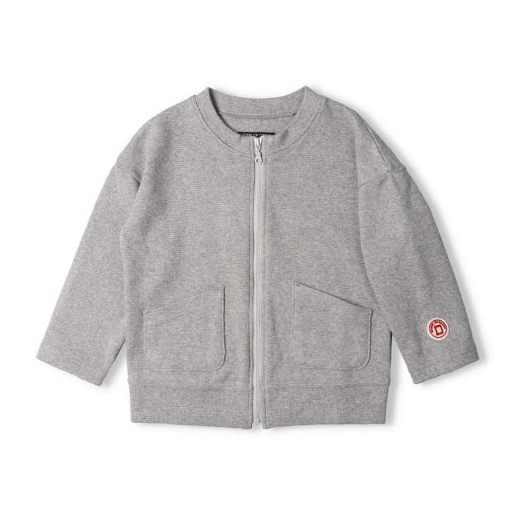 日本製 リップルジップ長袖カーディガン 90cm～130cm V52400 | こどもの森e-shop | 詳細画像3 