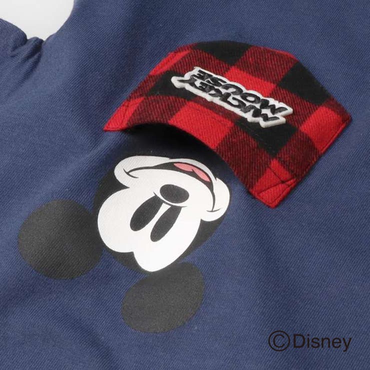 ミッキーマウス/ポケット付きTシャツ | こどもの森e-shop | 詳細画像7