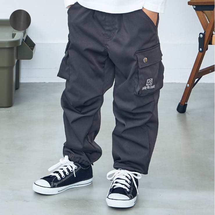 ストレッチツイルカーゴパンツ 90cm～130cm V53008[品番：MTIK0011203