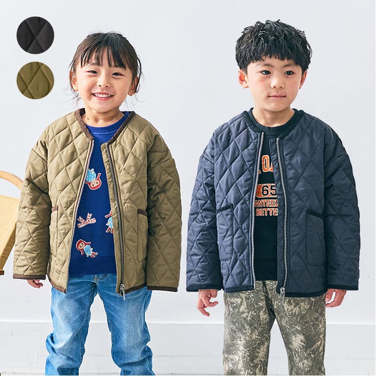 中綿無地キルトジャケット | こどもの森e-shop | 詳細画像1 