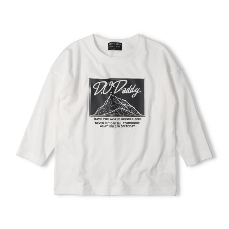 日本製山ロゴプリント長袖Tシャツ | こどもの森e-shop | 詳細画像2